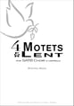 4 Motets for Lent SATB choral sheet music cover